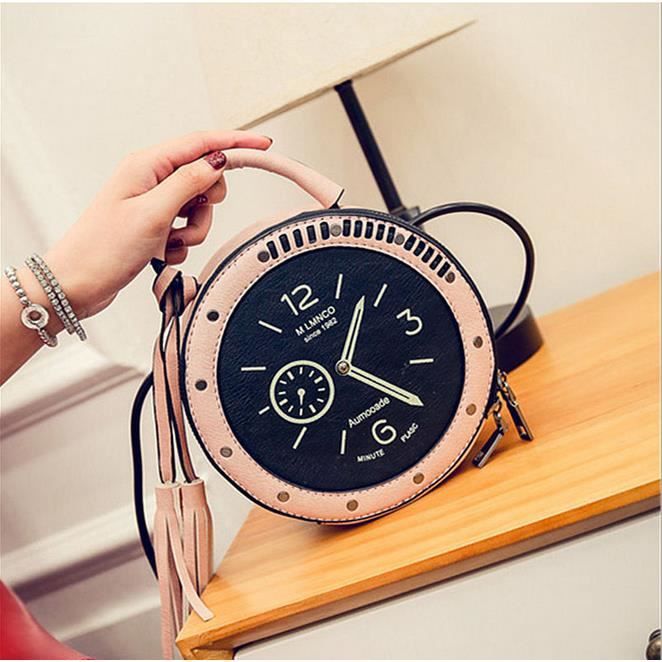 Sac a sales main horloge