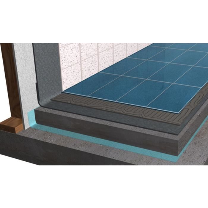 Natte D Etancheite Sous Carrelage Pour Douche Italienne Achat Vente Receveur De Douche Natte D Etancheite Sous