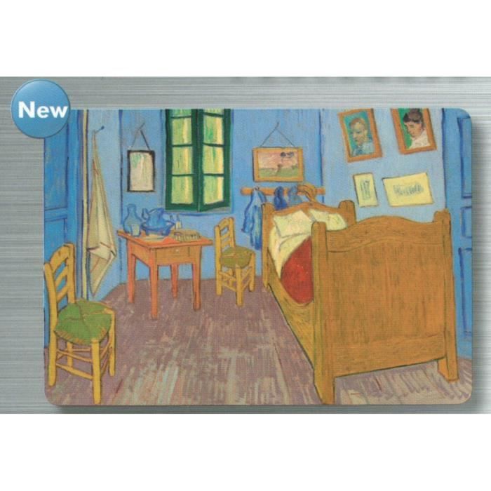 Set De Table Peintre Van Gogh Peinture La Chambre A Coucher 1888