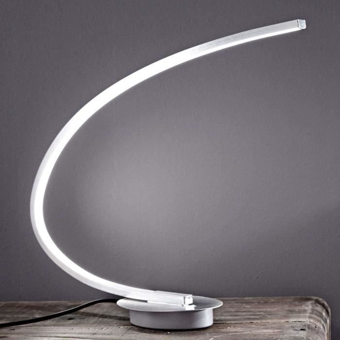 Lindby Lampe A Poser Led Pour Salon Et Salle A Manger Nalevi En