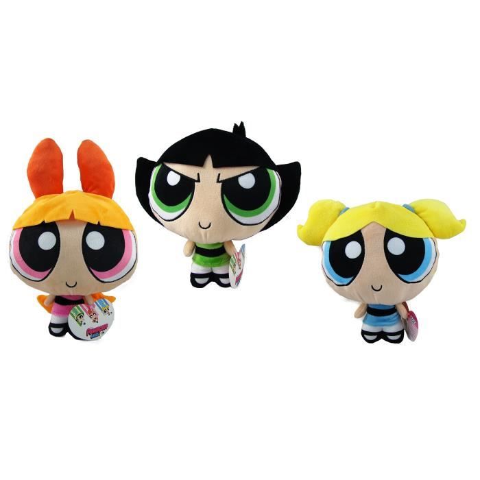 Ns Les Supers Nanas The Powerpuff Girls Pack 3 Peluches