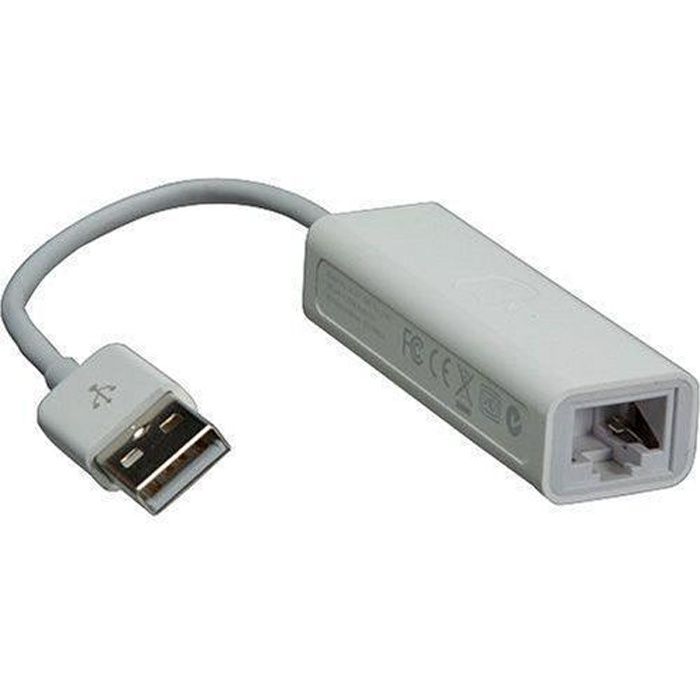 USB 2.0 RJ45 LAN + Hub USB (2 dans 1) Adaptateur pour PC