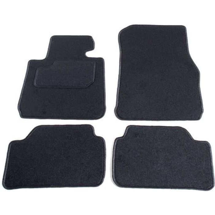 Tapis BMW Série 1 F20, F21 7/2011-9/2019 - set de 4 (2 avant et 2 arrière)