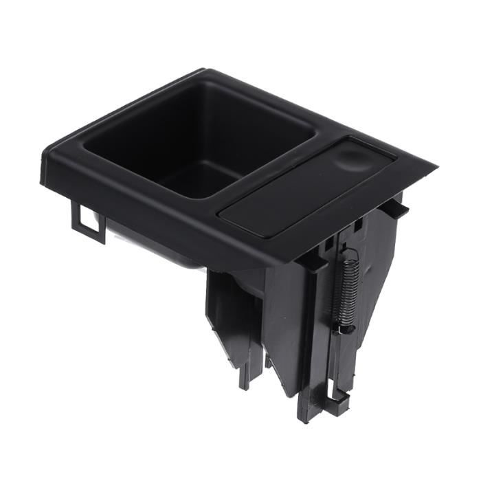 Porte-gobelets Console Centrale Pour BMW E46 Série 3 (323i/325i/etc.) 1999-2006 - Noir Ou Carbone, Avec Boîte à Monnaie