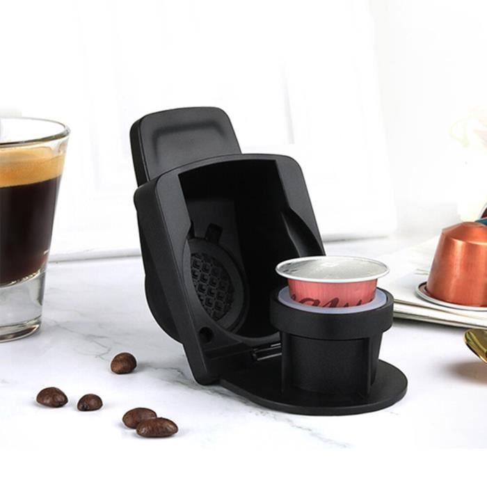 Adaptateur Capsules Liuxiao Nespresso Vers Dolce Gusto - Réutilisable, Acier Inoxydable | Pour Machines Café