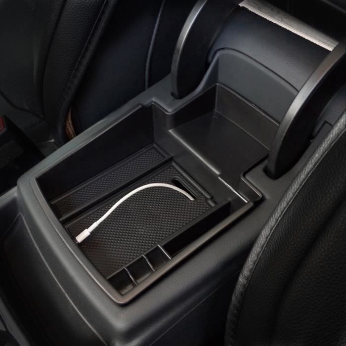 Boîte daccoudoir - Audi - Q5 8R - Noir - Rangement - Installation facile