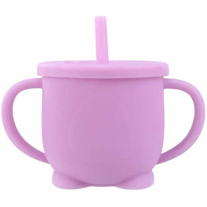 Tasses D Alimentation Pour Bebe 160 Ml Bebe Apprentissage Bebe Verres Gobelets En Silicone Pour Tout Petits Et Enfants Avec Gobelet Cdiscount Puericulture Eveil Bebe