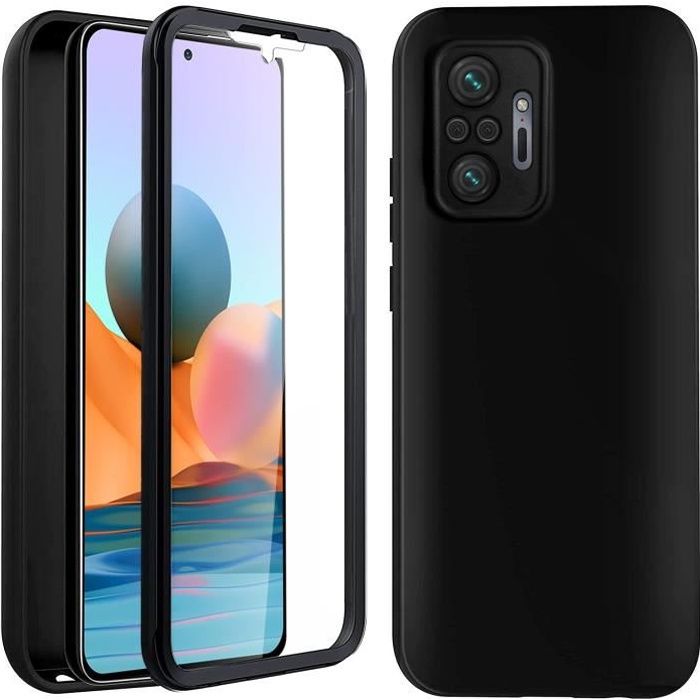 Coque 360° De Protection Complète Pour Xiaomi Redmi Note 8 - Gel + Rigide - Transparente