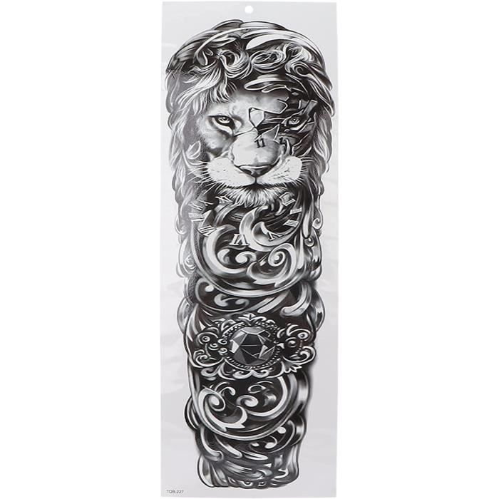 Autocollants De Tatouage Facile Appliquer Enlever Les Autocollants De Corps De Tatouage De Bras Complet Matriau Impermable S Cdiscount Au Quotidien
