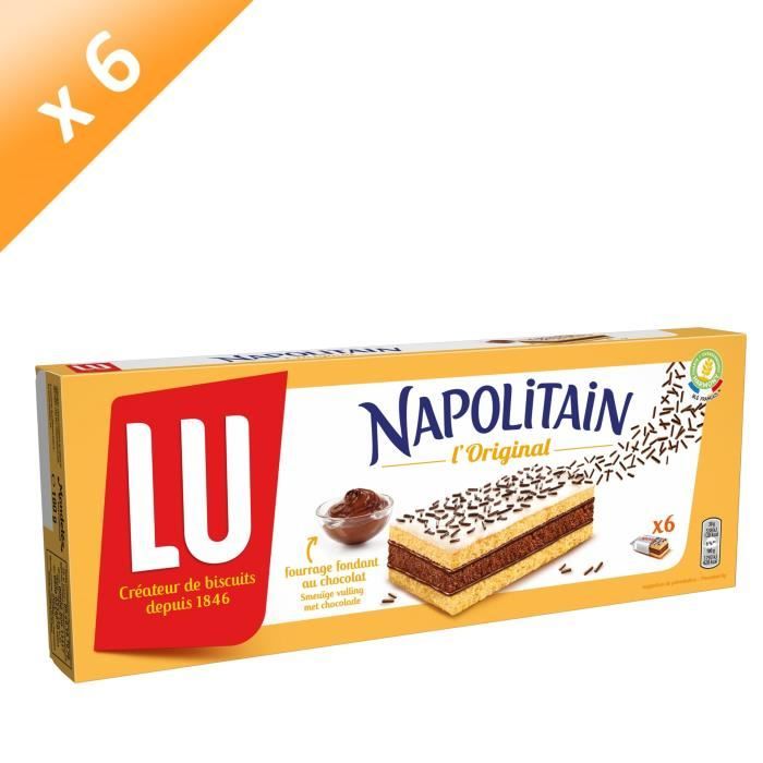 Napolitain l'Original - Lu - 6 x 30 g