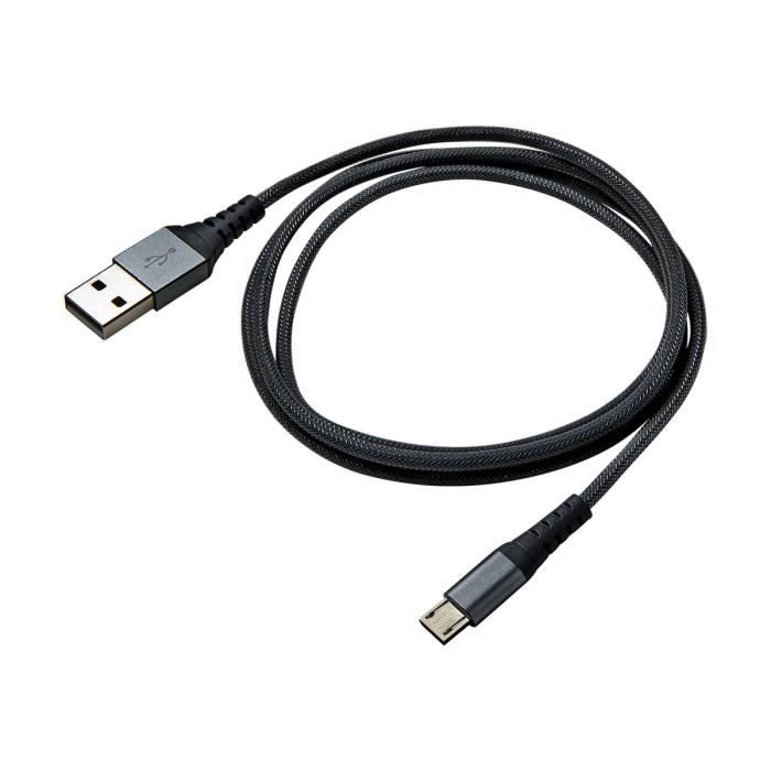 Celly Cable Usb Micro Usb Type B M Pour Usb M Usb 2 0 2 4 A 25 Cm Noir Prix Pas Cher Cdiscount