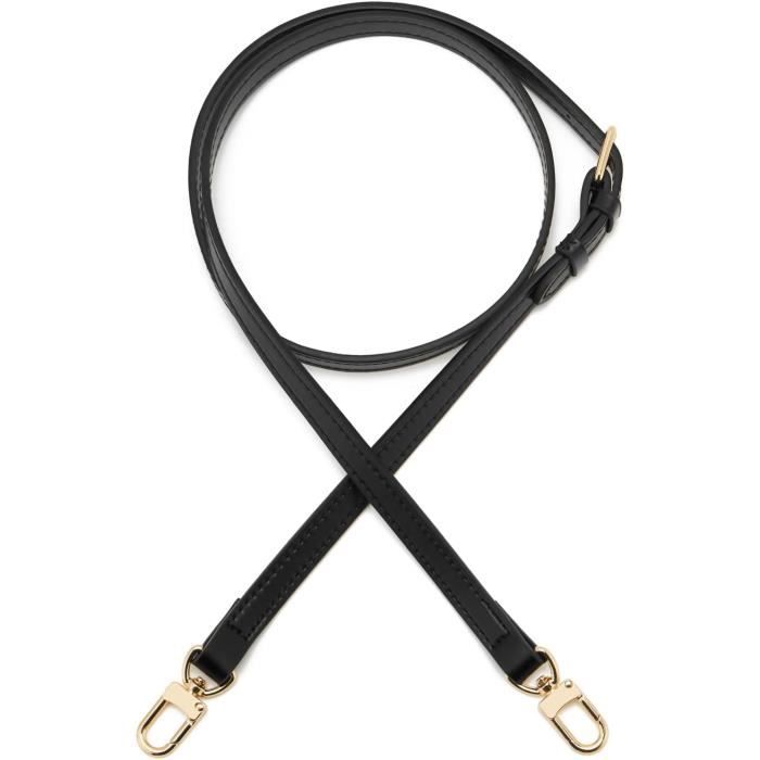 Sangle Réglable En Cuir Végan 14mm - Pour Sac à Main, Bandoulière, Remplacement - Boucle W Sans Perçage