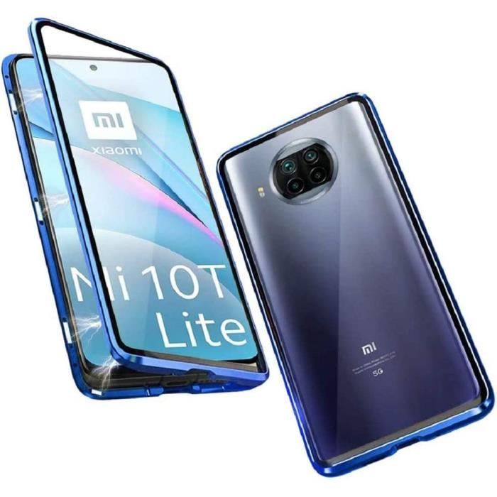 Custodia Portafoglio In Pelle Per Xiaomi Mi 10T Lite 5G - Cover Con Chiusura Magnetica E Slot Porta Carte - Rosso