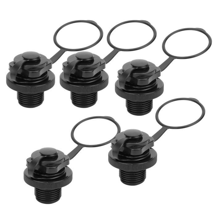 Valve D'Air Universelle 3-en-1 Ever - Bouchon Anti-Fuite Pour Matelas Gonflable Intex & Autres