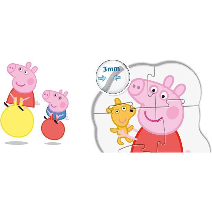 Clementoni Peppa Pig Enfant-boîte de 4 Puzzles - Cdiscount Jeux - Jouets