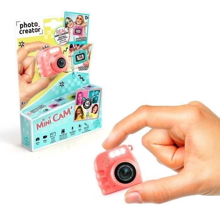 Canal Toys – Photo Creator – Appareil Photo et Vidéo Numérique Mini Cam’ – Instant avec Porte clé et Carte SD 1Go Incluse – CLK 06