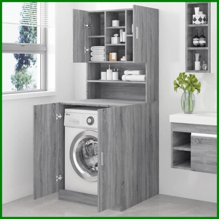 Armoire pour machine à laver - CUQUE - Étagère de Rangement pour ...