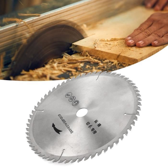 Lame Scie Circulaire 80 Dents Métal 355x2.6x25.4mm - Disque Coupe Acier Rapide Professionnel