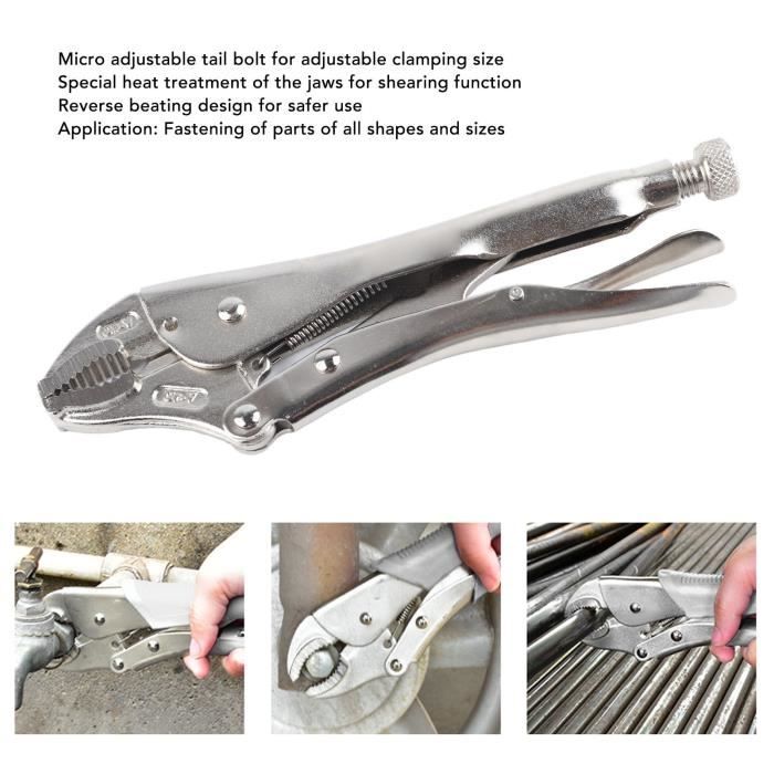 Stanley Pince De Verrouillage Pour Tôle - Longueur 20,3 Cm, Acier Chrome Vanadium, Idéal Soudage Et Métal