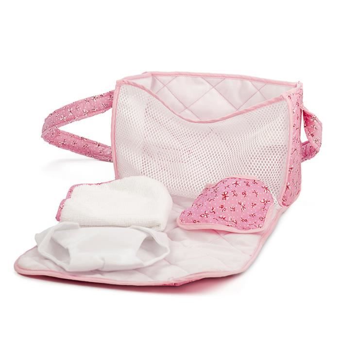 Sac a langer pour poup es Comprend matelas langer Bavette