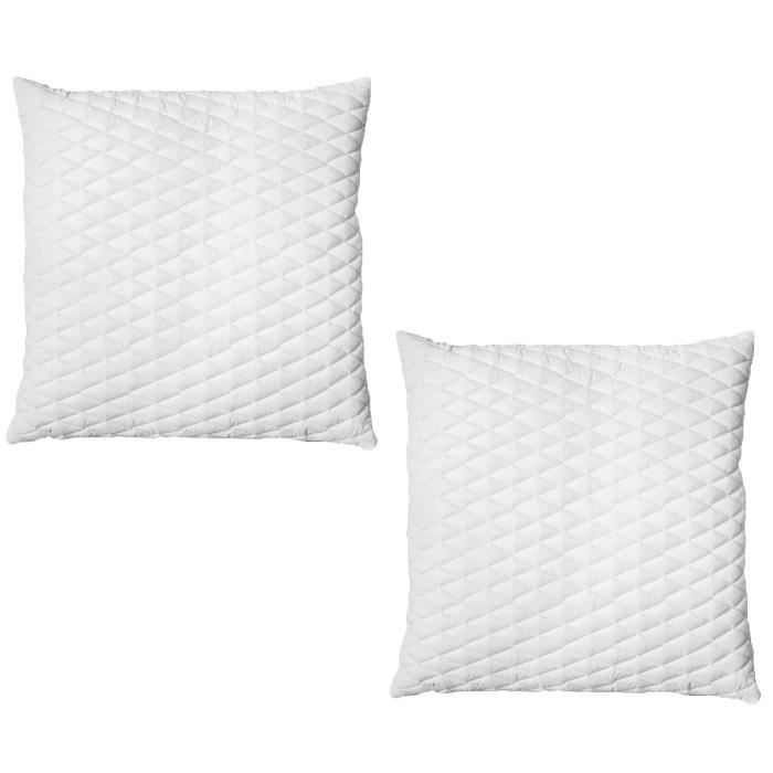 40x60 cm Dormipur lot DE 2 oreillers D/éhoussables a M/émoire de Forme Dreamer