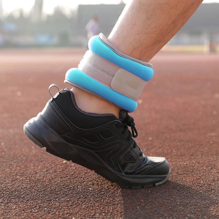 Acheter 2 pièces poids à main avec sangle thérapie physique réutilisable course Jogging entraînement sac de sable haltère ensemble de poids à main