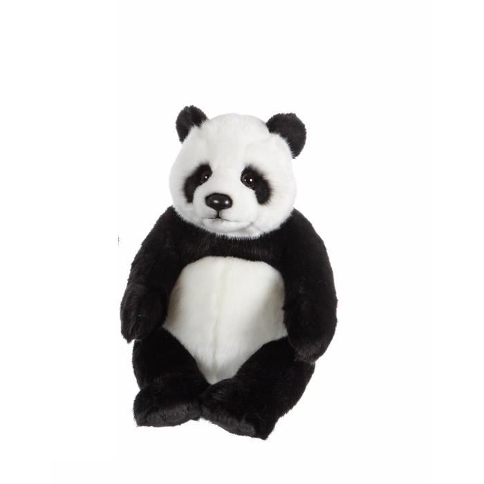 Peluche Panda GIPSY 24 cm - Jouet en Peluche pour Enfant de 10 Mois et Plus