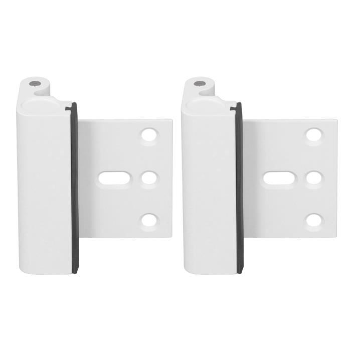 Verrou Sécurité Enfant Porte - Système Sans Percage En ABS, Compatible Portes Bois/Métal | Protection Anti-Pincement
