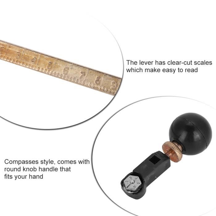 Coupe-verre Circulaire, Type De Boussole Réglable Coupe-cercle