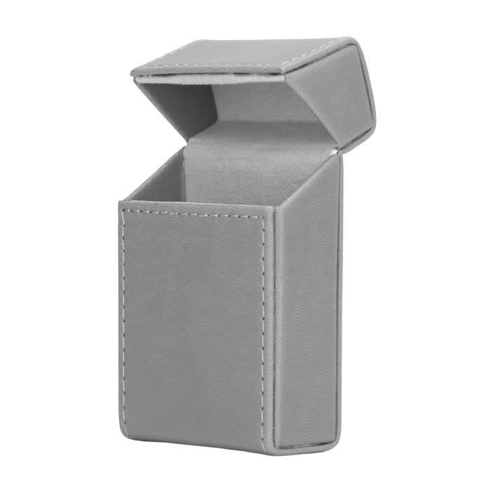 Porte-Étui De Rangement En Cuir Pu Portable Multi-Usages Pour Cartes À