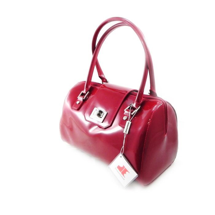 Sac armani rouge on sale vernis