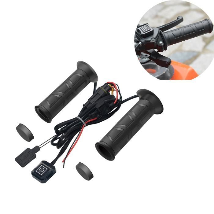 Poignées Chauffantes USB Universelles – Confort - Contre Le Froid Hiver Pour Moto Scooter Maxi-scooter Vélo & VAE - Équipement Moto