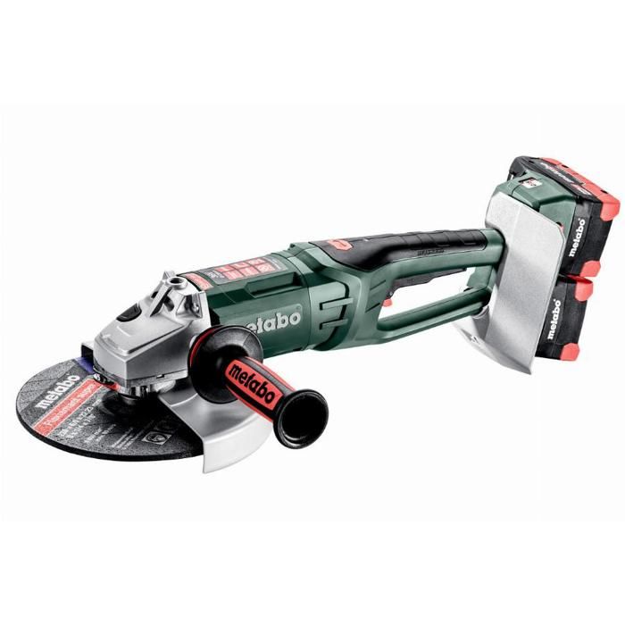 Meuleuse d'angle METABO WPB 36 18 LTX BL 24 230 QUICK 4 batteries 8.0 Ah 18V + Chargeur 613103810