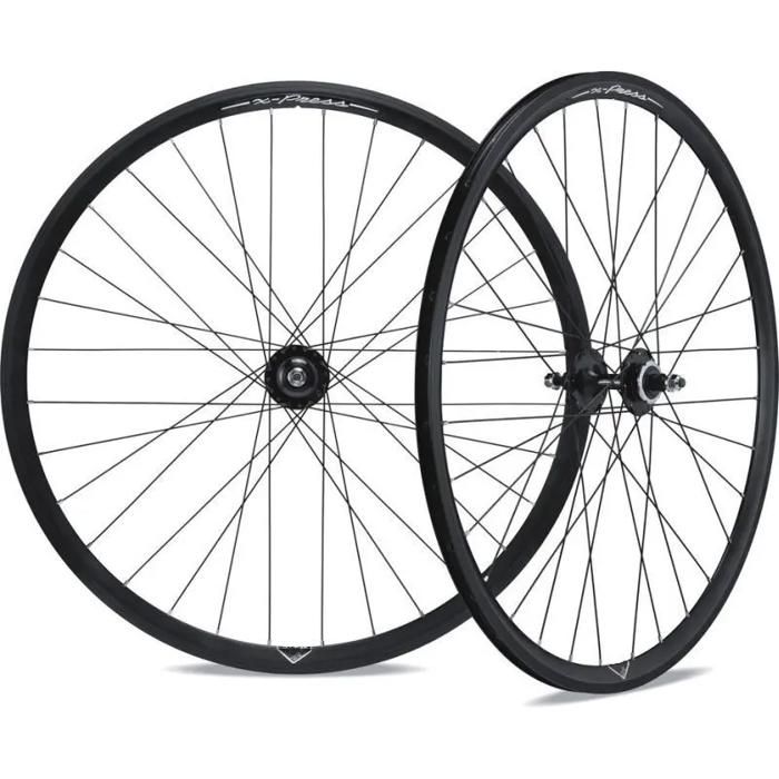 Jeu de roue de vélo - MICHE - X-Press 28 - Noir - Aluminium - Inox ...