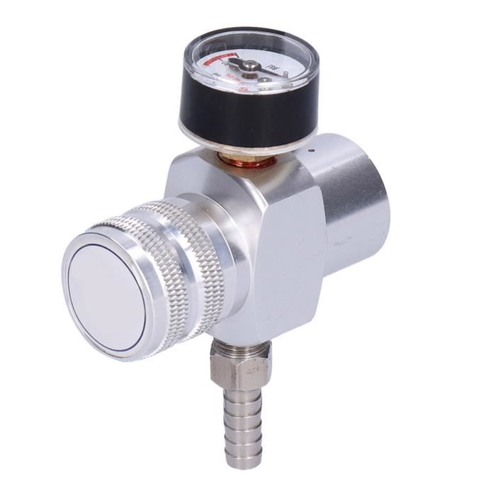 Détendeur Pression CO2 Double Manomètre - Pour Machine à Bière - Brassage Maison - Distribution Bière