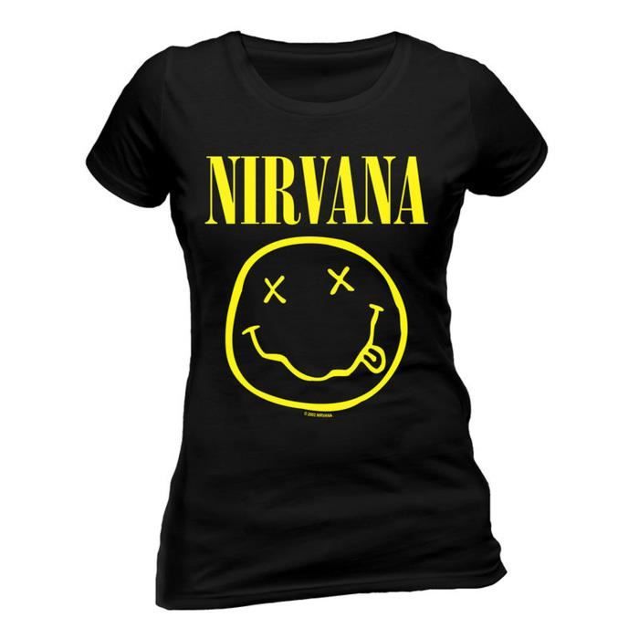 nirvana t shirt dames