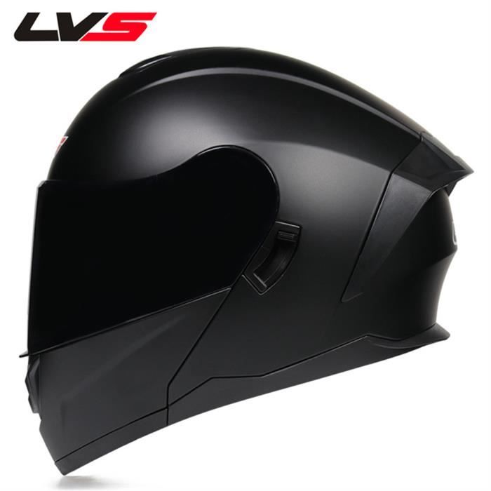 Casque Moto Femme Homme Casque Intégral Rétro Certifié DOT/ECE Avec Pare- Soleil Anti-buée Casque