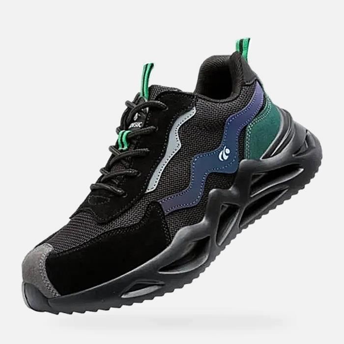 Chaussures De Sécurité Homme Embout Acier – Antidérapantes, Imperméables, Légères Et Confortables