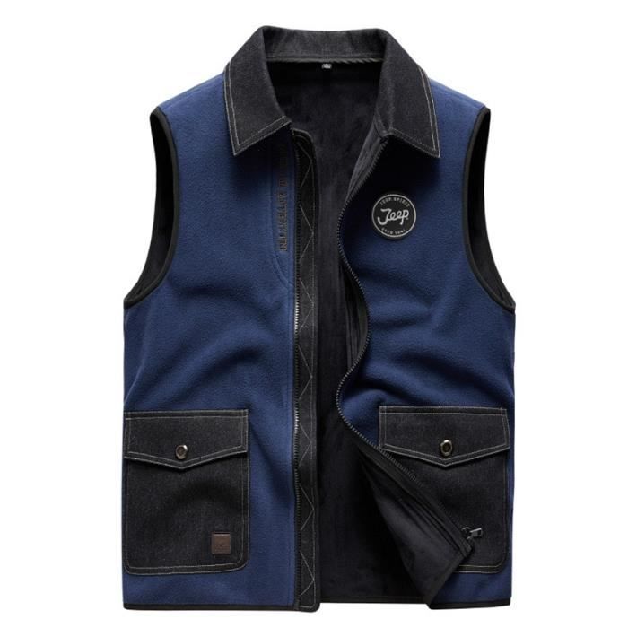 Gilet sans store manche avec poche