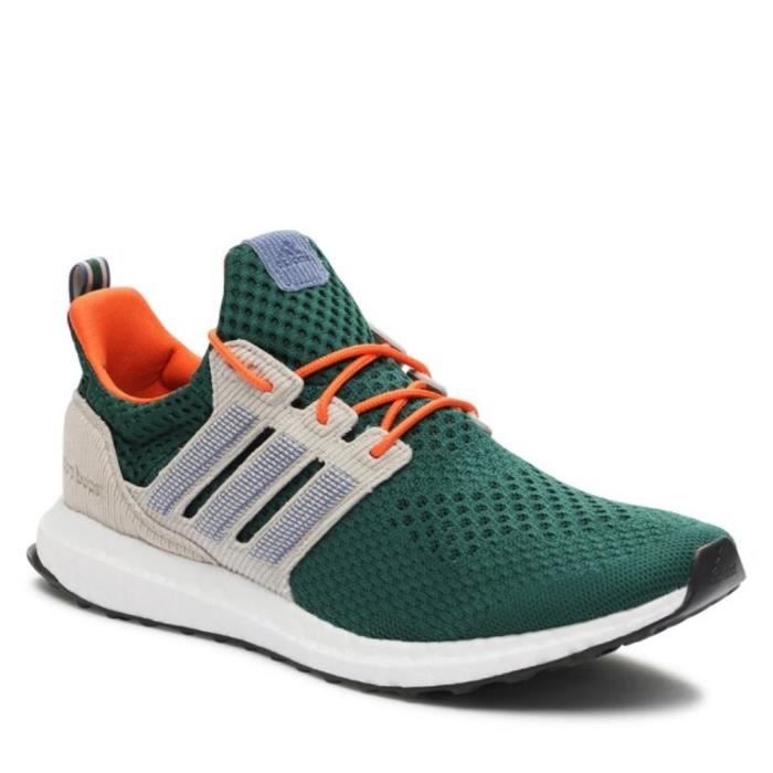 Ultra boost verte on sale homme