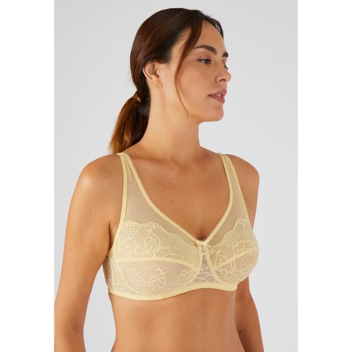 Soutien gorge jaune pale deals