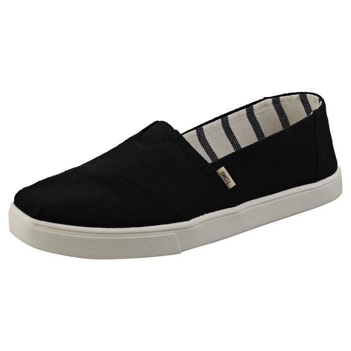 Espadrilles Toms Classic Heritage pour Femme - Noir