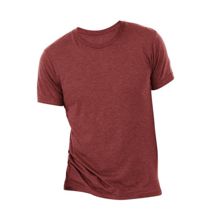 Canvas - T-shirt à manches courtes - Homme (Rouge cardinal)