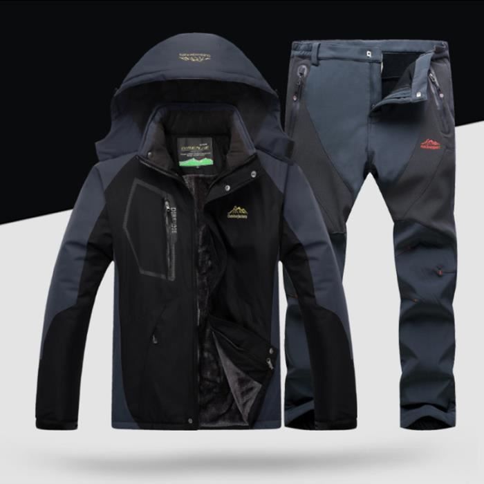 Veste 3 En 1 Thunderstorm Homme Mountain Warehouse - Imperméable, Respirante, Polaire Détachable K-way Orsetto