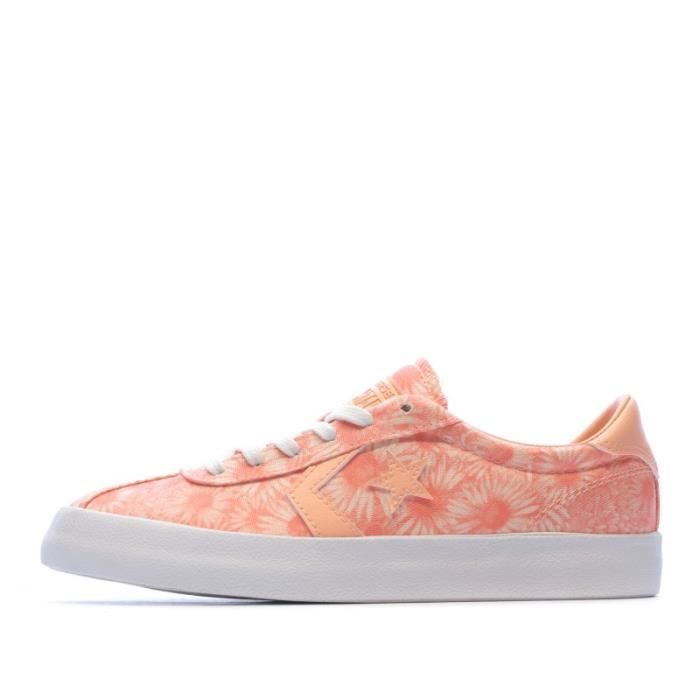 Converse basse femme corail best sale