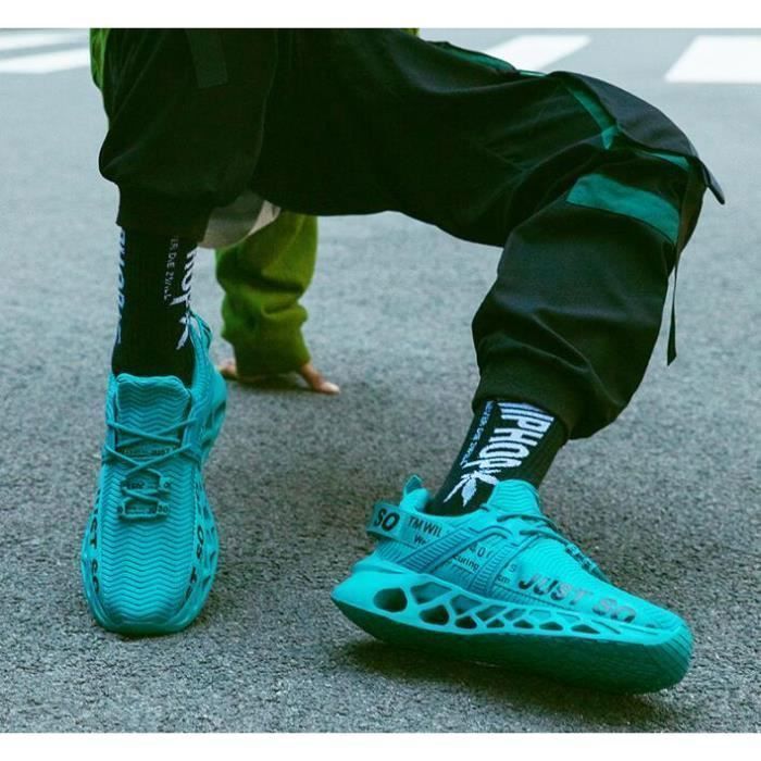 basket toile femme bleu marine