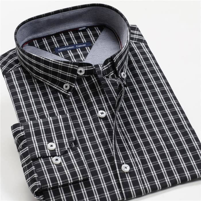 Chemise Homme Brandit Roadstar à Carreaux - Manches Courtes Coton Flanelle, Coupe Régulière S à 5XL