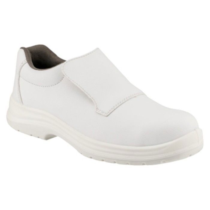 Chaussures De Sécurité Femme ARTRA - Blanc - Semelle PU - Lacets - Talon 2cm