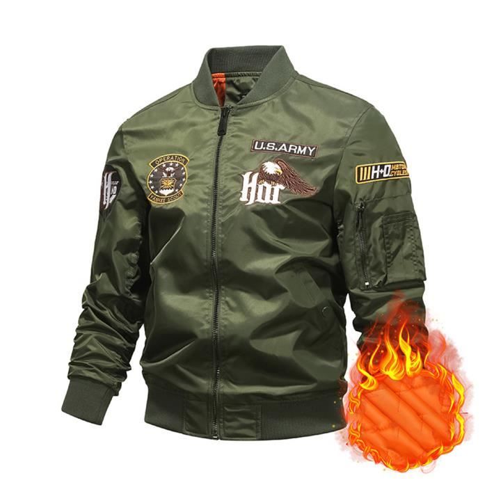 Bomber brodé online homme