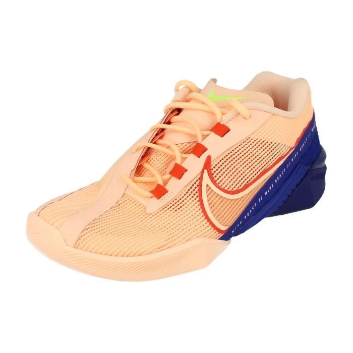 Chaussures Running Femme Nike React Metcon Turbo Orange Cdiscount Sport